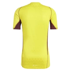 AS Roma Mens Yellow Goalkeeper Soccer Jersey 2023-24